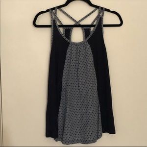 Cabi/Criss Cross Racerback Flowy Tank